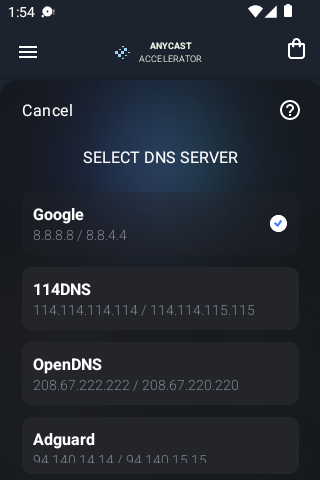 anycast加速器下载 iosandroid下载效果预览图
